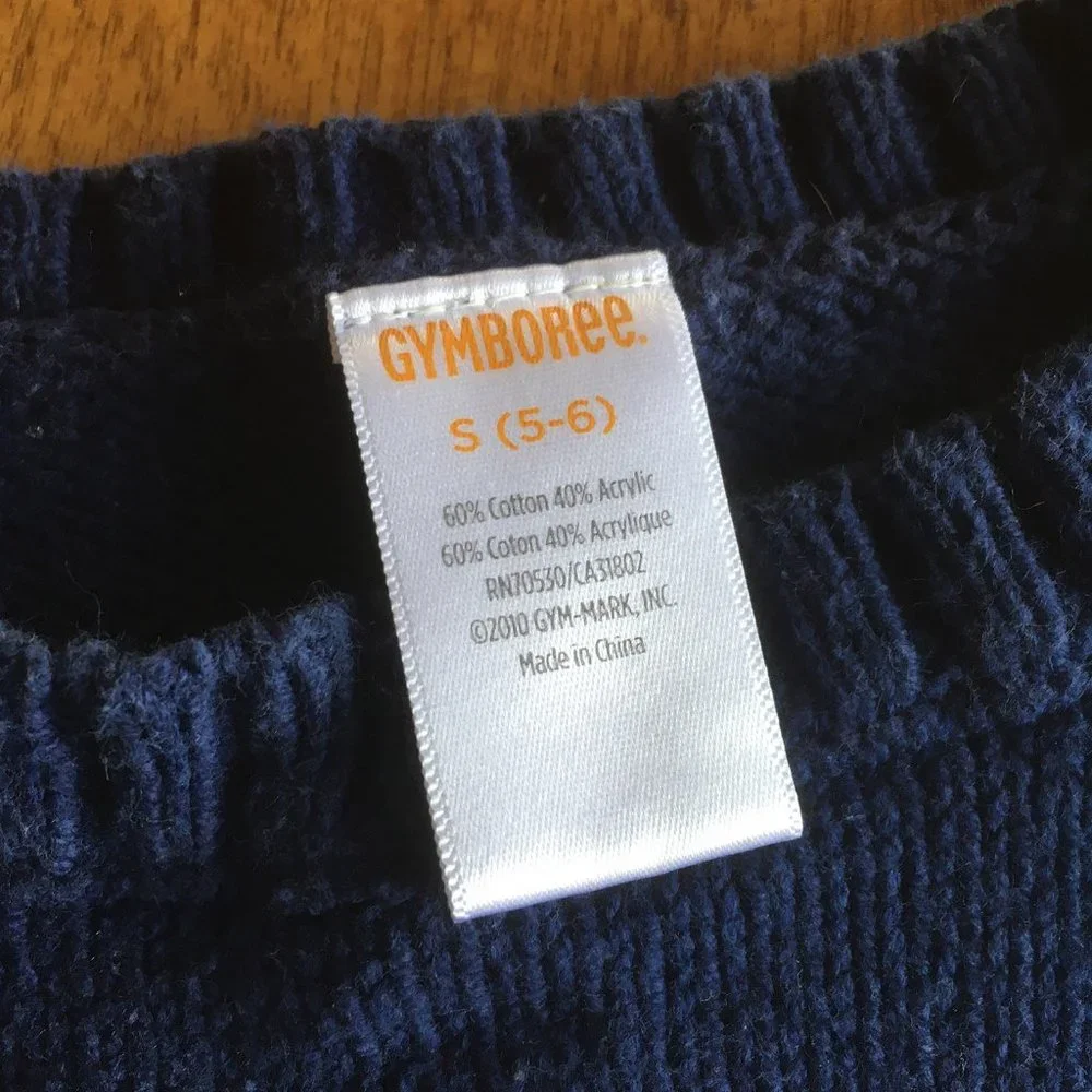 Gymboree snowflake sweater 5-6